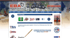 Desktop Screenshot of etobicokebaseball.com